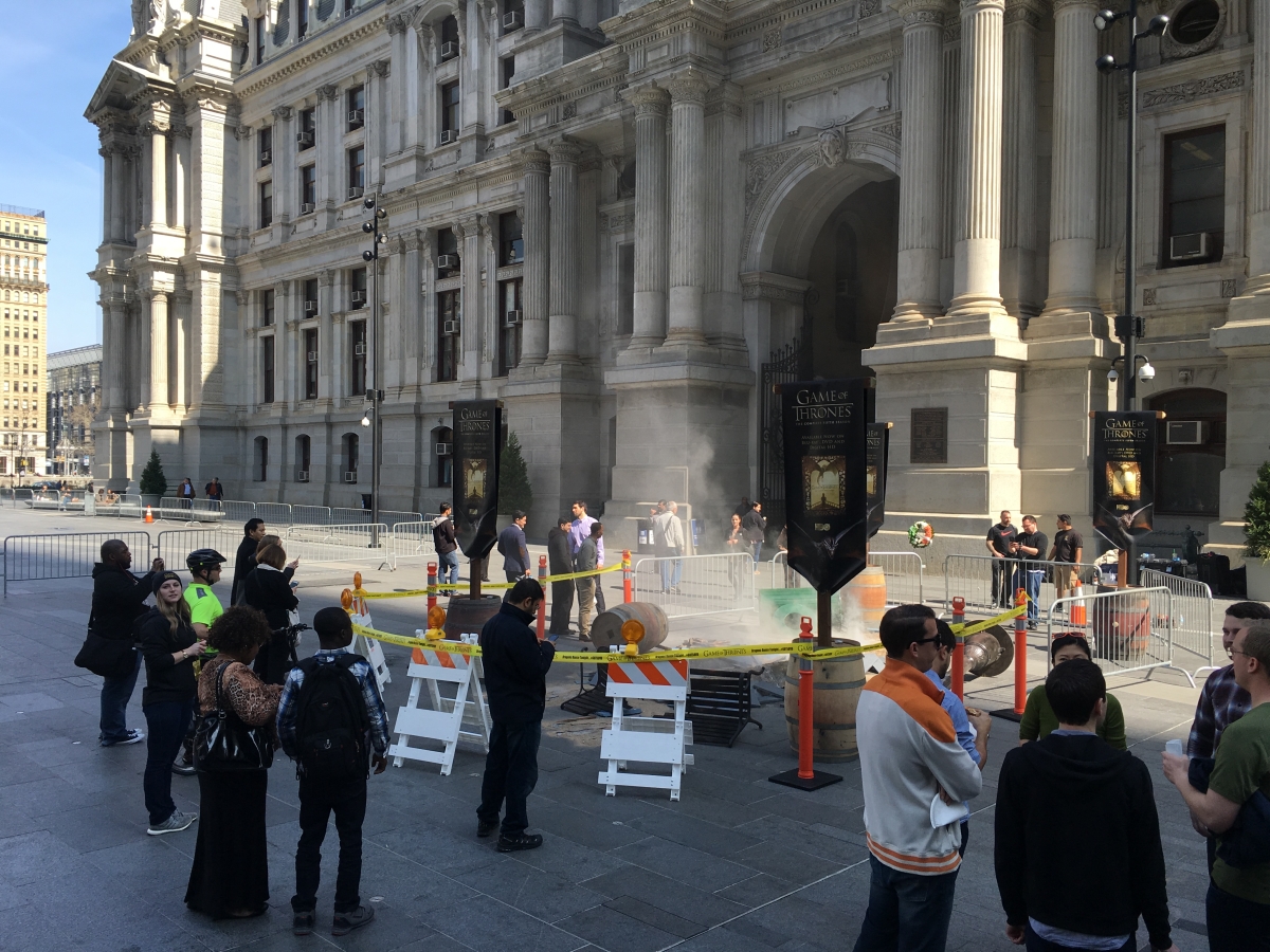 Game of Thrones at Dilworth Park